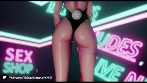 Khi Hatsune Miku nhảy sex show và móc bím theo nhac dance